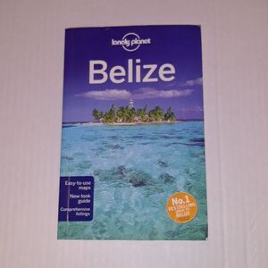 Lonely Planet travel book BELIZE